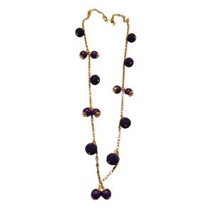 NWT J. Crew Blue Bead Necklace